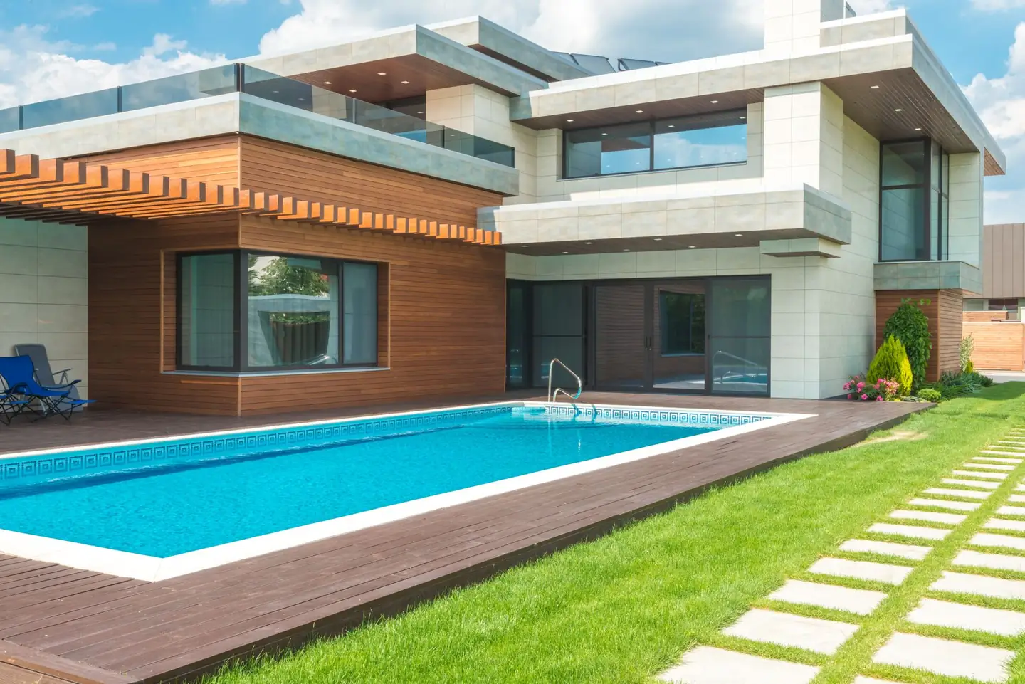 Swimming pool built in Lawrence, NSW